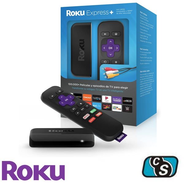 ROKU TV EXPRESS PLUS ESTANDAR FULL HD + C/REMOTO